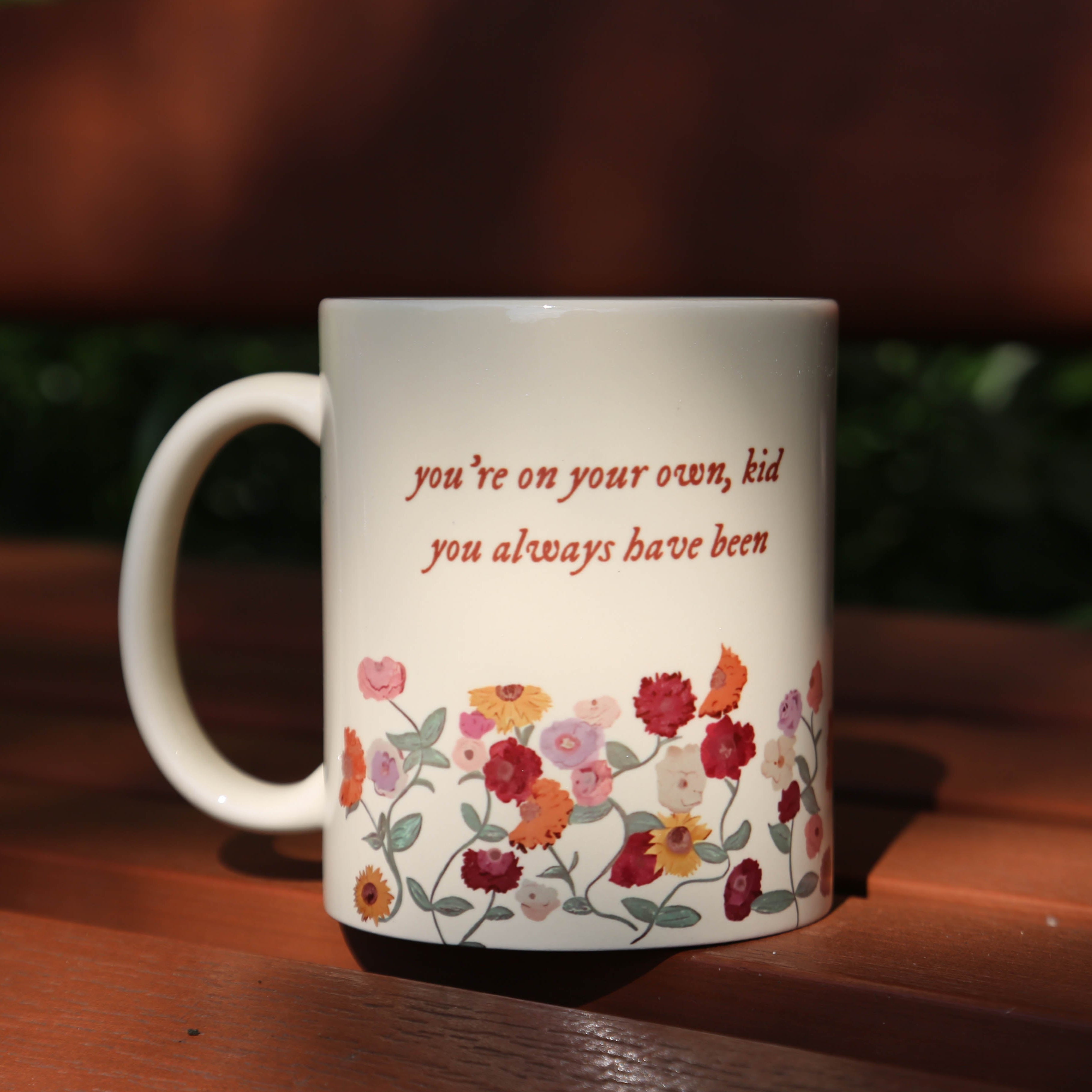 Eras Tour Floral Aesthetic Mug
