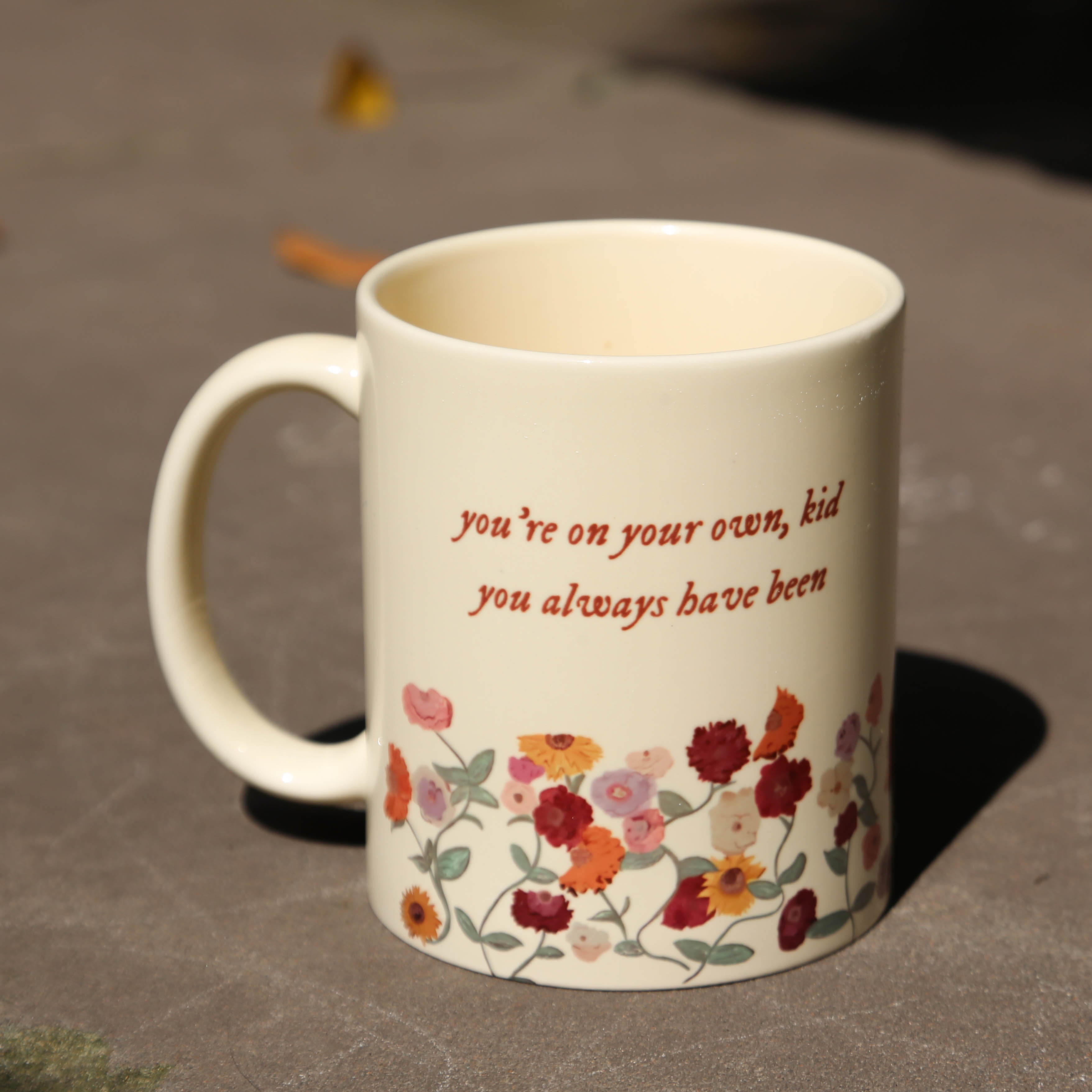 Eras Tour Floral Aesthetic Mug