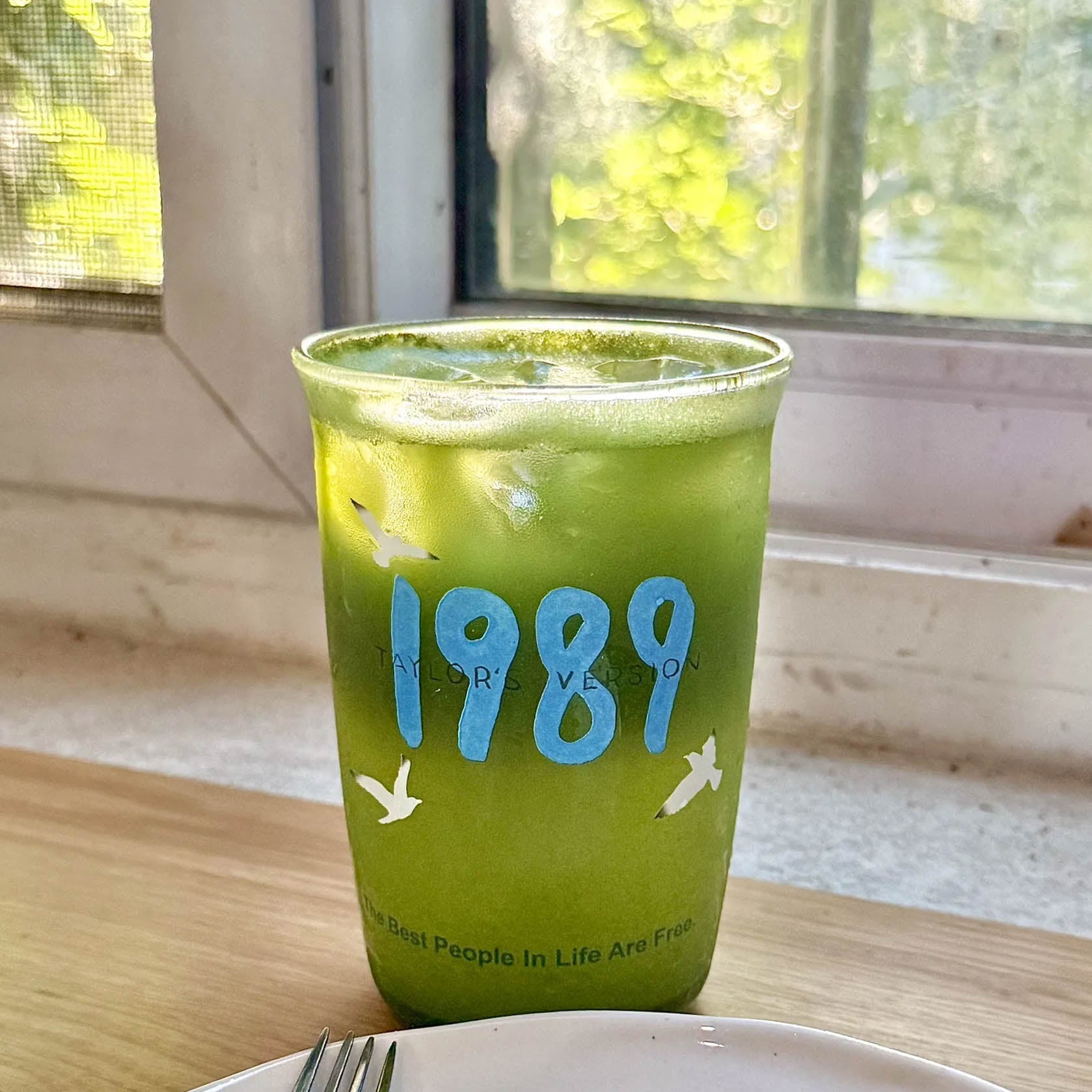 1998 Seagull Glass Cup | 16oz Clear Glass