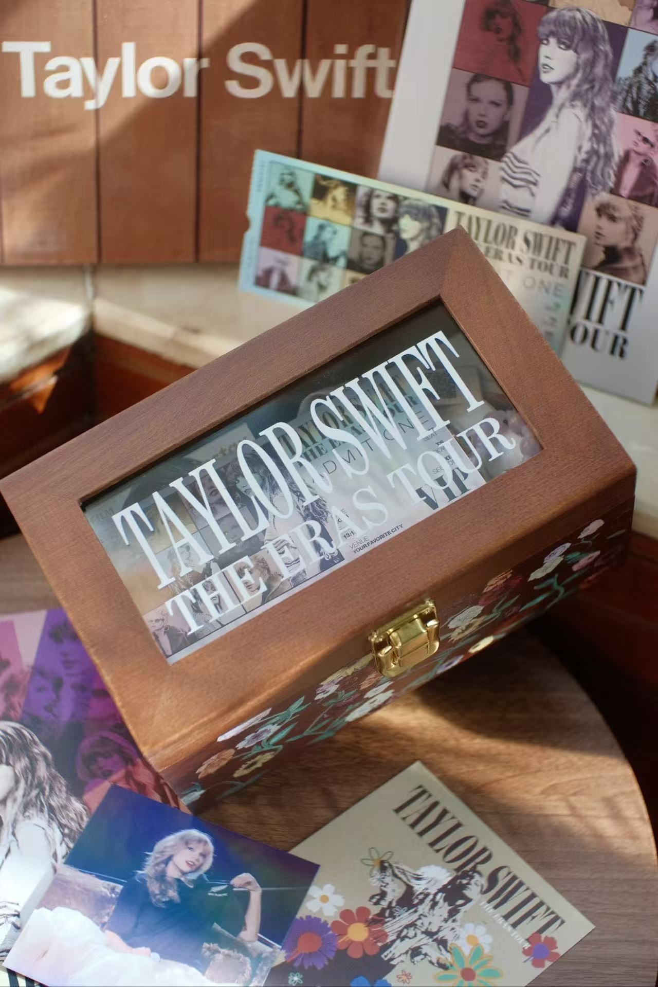 Eras Tour Surprise Song Piano Wooden Keepsake Box
