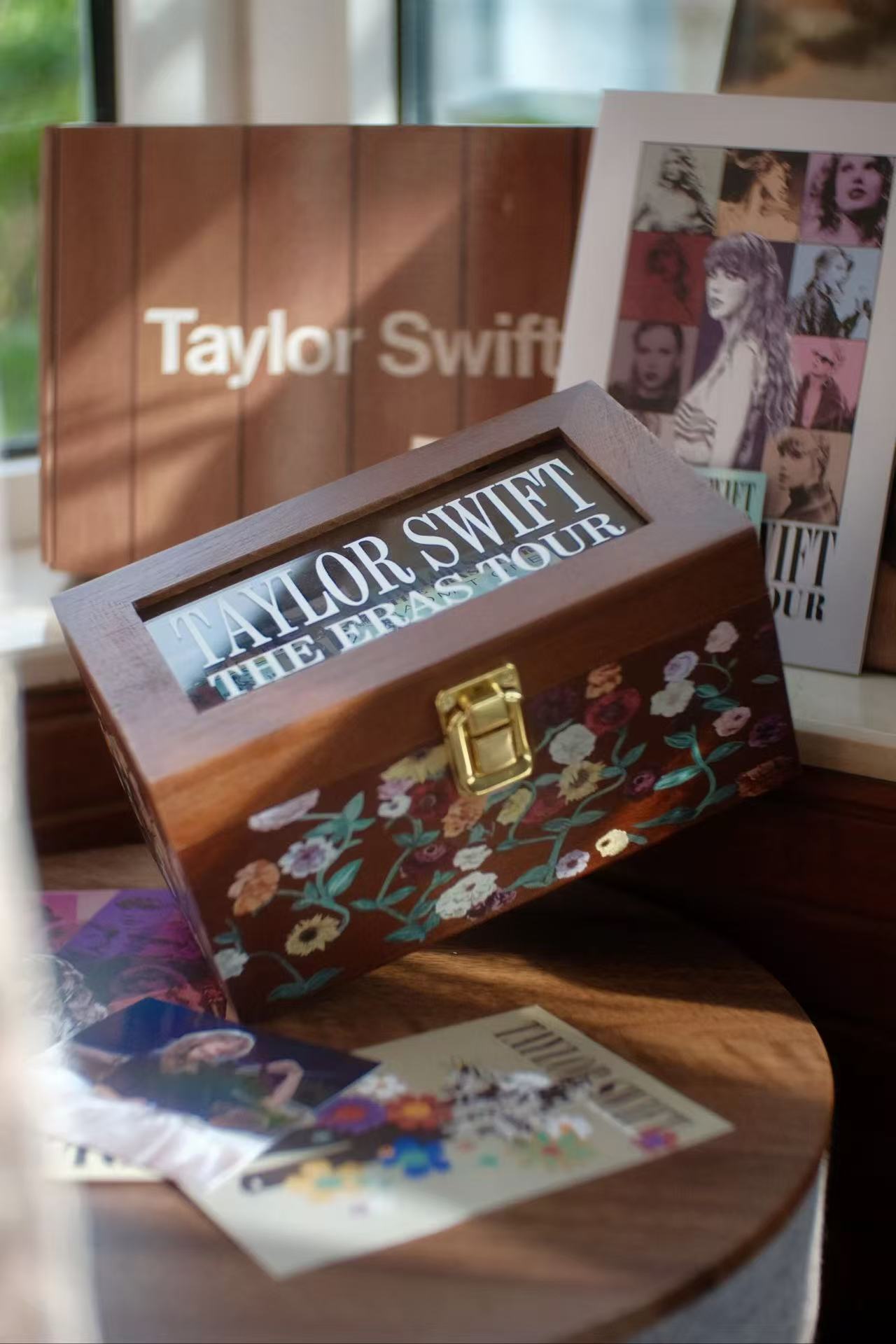 Eras Tour Surprise Song Piano Wooden Keepsake Box
